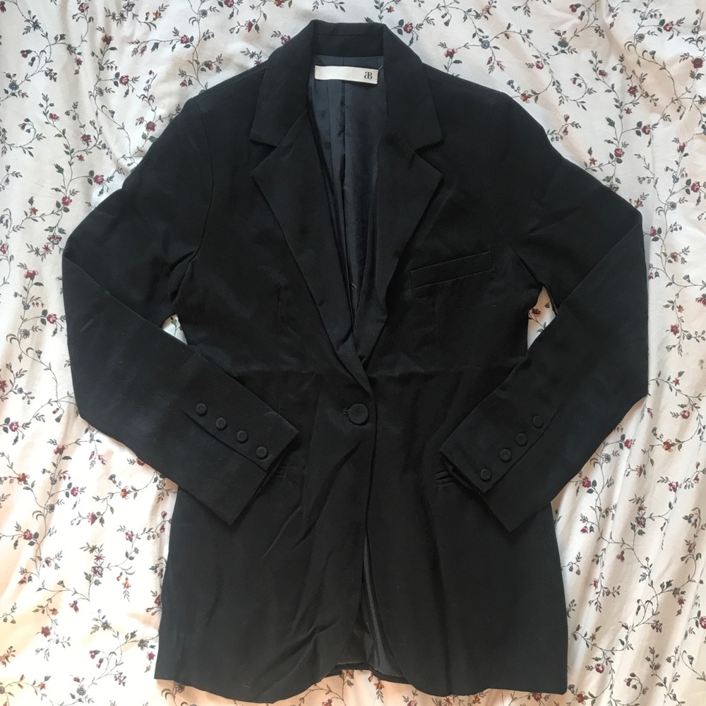 Animal Behavior Black Blazer